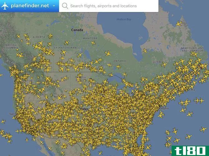 Google Maps Flight Tracker
