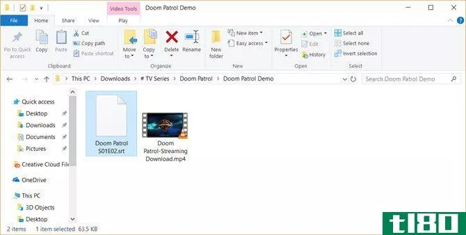 Windows Media Player Subtitles