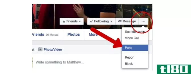 Facebook Tricks and Features -- Poke