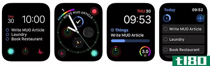 Apple Watch Complicati*** Things 3 App