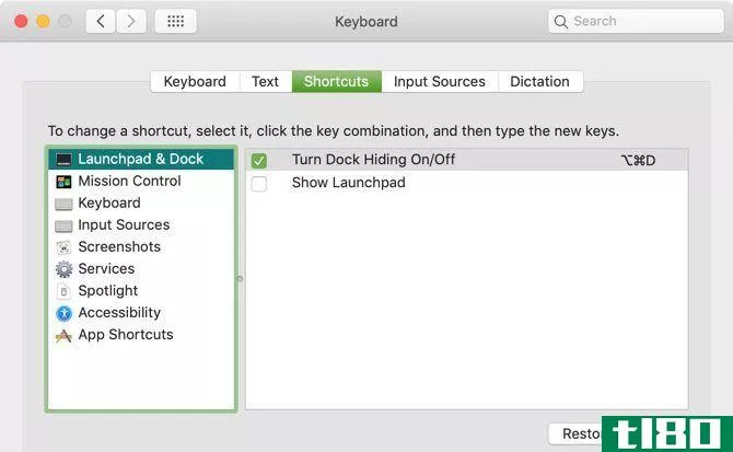 Show Launchpad Keyboard Shortcut Mac