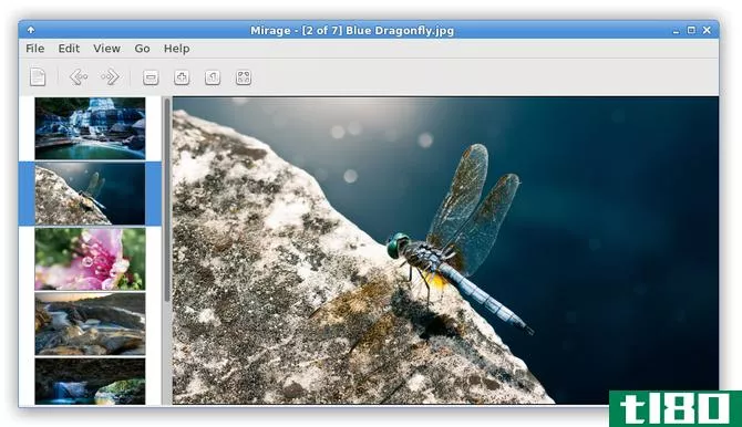 Lightweight Linux Software -- Mirage Image Viewer