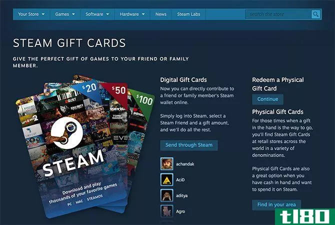 Buy Steam Gift Card for Friend Christmas