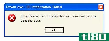 Error Failed Shutdown