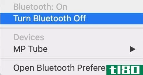 Turning Bluetooth off on macOS