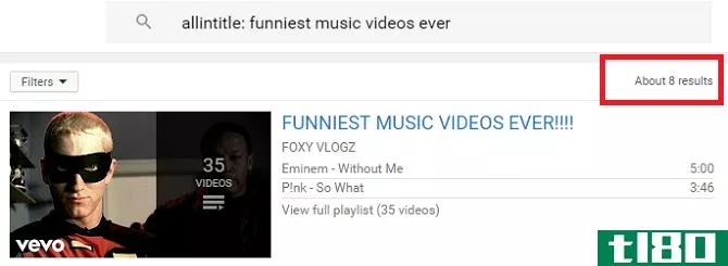 youtube funny music vids allintitle