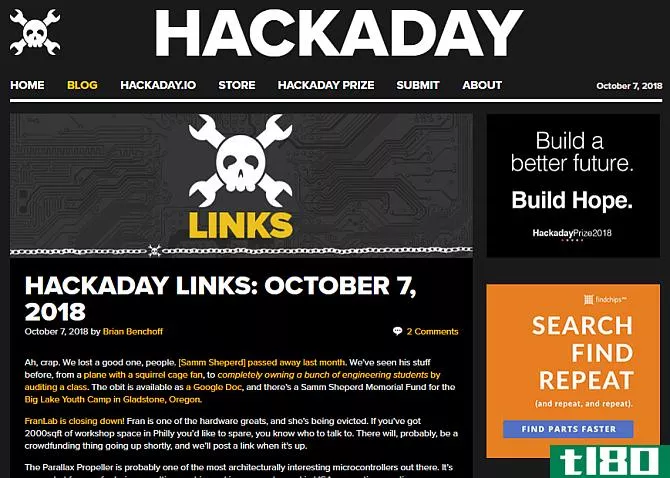 hackaday blog