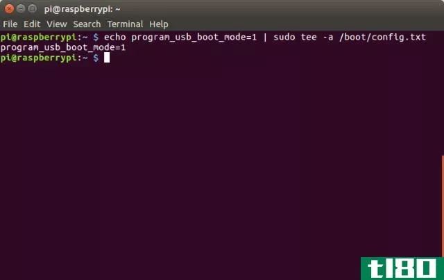 Linux Terminal Boot Raspberry Pi 3 With USB