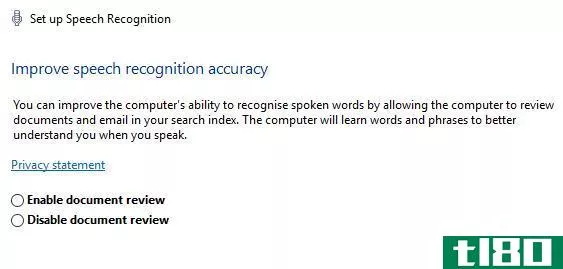 windows 10 speech recognition improve accuracy