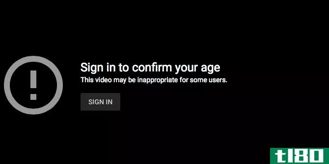 sign in to confirm your age youtube