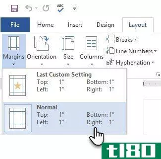 Set Margins