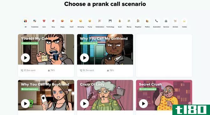 Prank call examples from PrankDial US