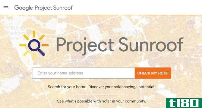 google project sunroof
