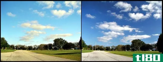 Polarizing Filter Photography Effect Example