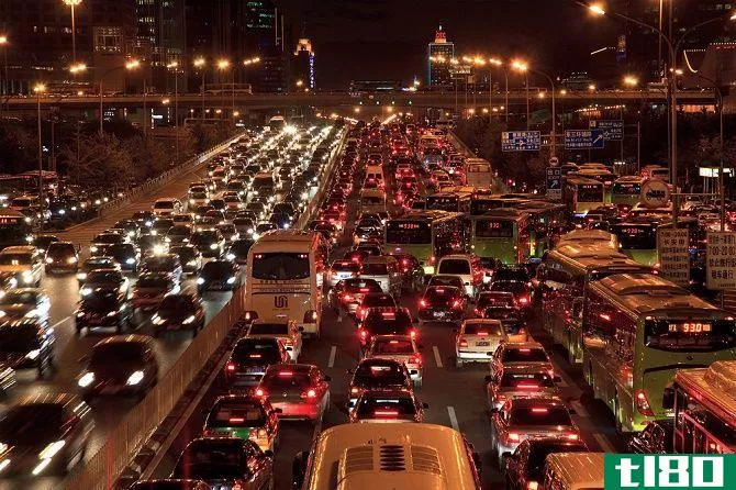 Traffic Jam on a Highway