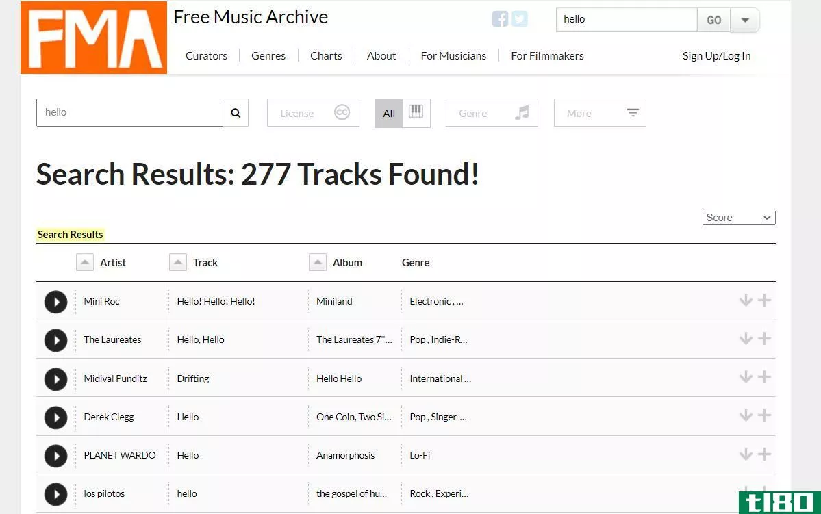 free music library search