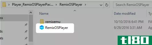 Run Remix OS Player ZIP Folder
