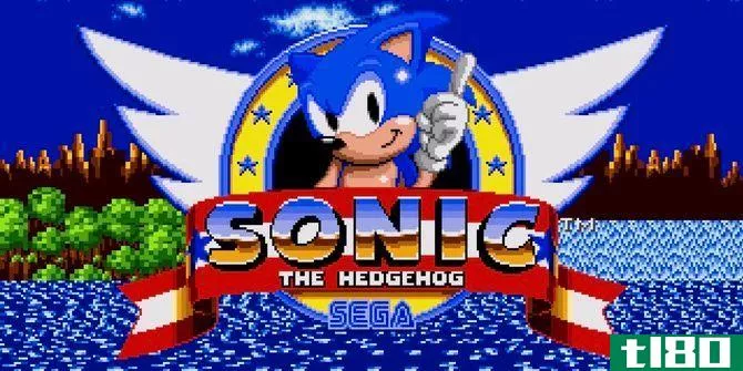 Sonic the Hedgehog main screen