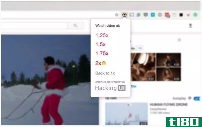 google chrome variable netflix playback plug-in extension