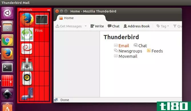 Firejail Thunderbird