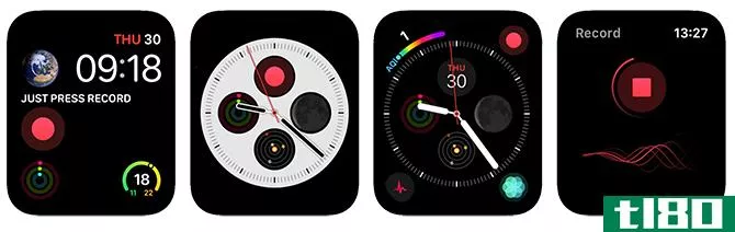 Apple Watch Complicati*** Just Press Record App