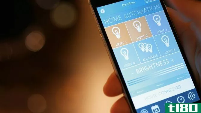 Smart lighting app