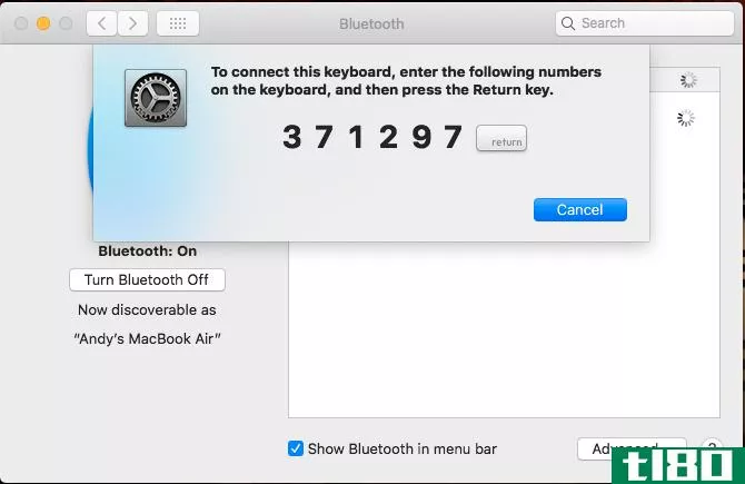 pair bluetooth keyboard mac