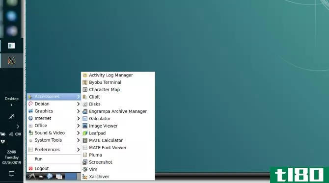 Linux desktop in Windows