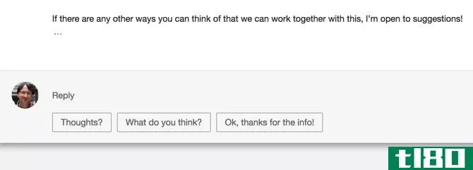 Google Inbox App Smart Reply Feature