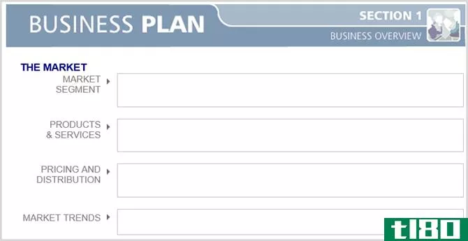 word business plan blank tidy