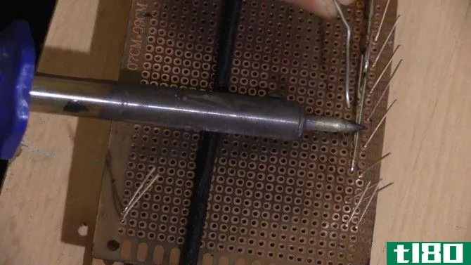 cathode fold solder
