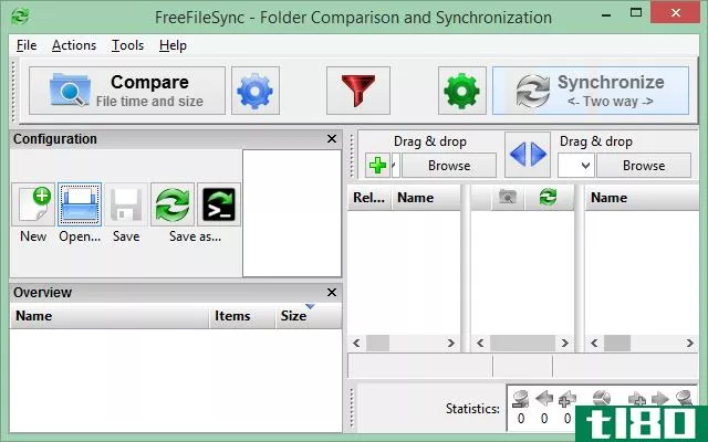 This is a screen capture of one of the best the Windows programs called FreeFileSync