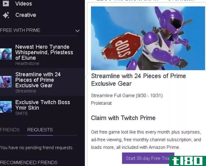 Twitch Prime Free Trial