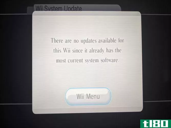 Wii System Update
