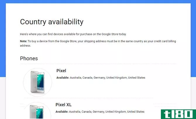 Google Story Pixel Country