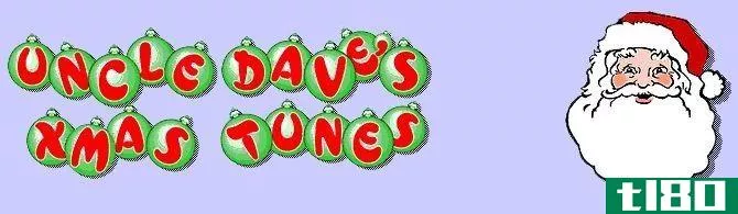 Uncle Dave's Xmas Tunes with Santa
