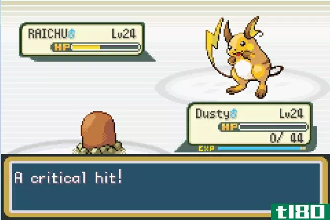 Pokemon Critical Hit