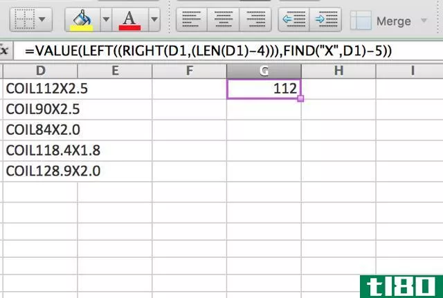 excel-value-function