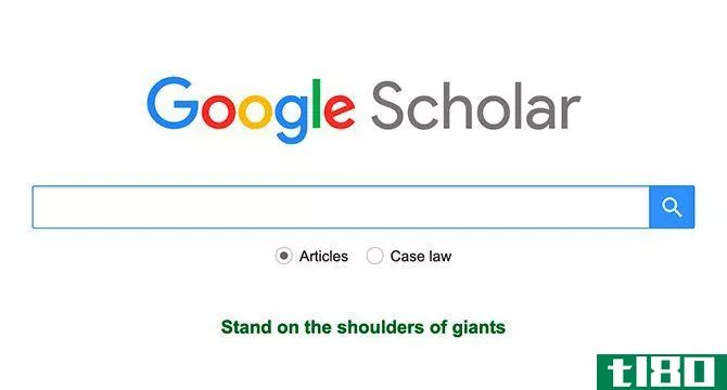 Google Scholar Home