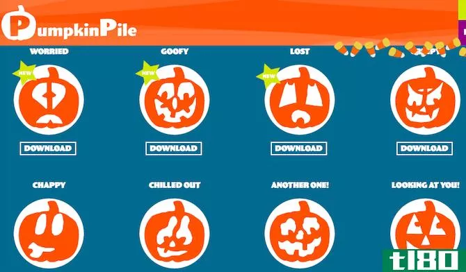 Halloween Printables -- Pumpkin Pile