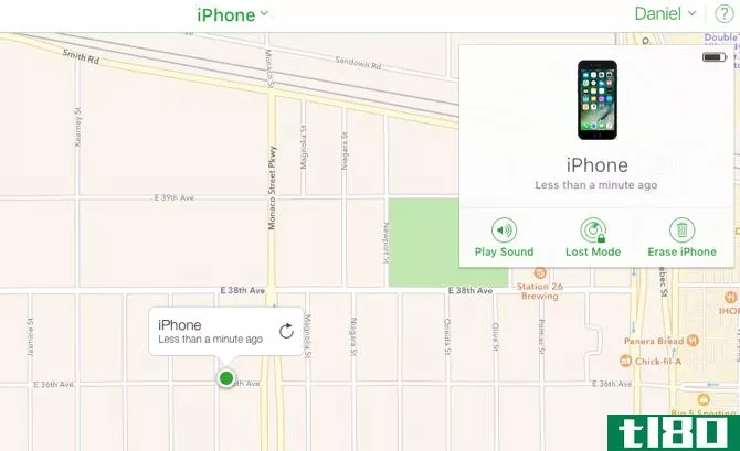 Find My iPhone App