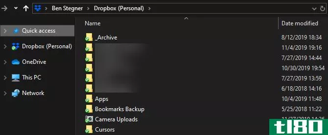 Dropbox Folder Windows