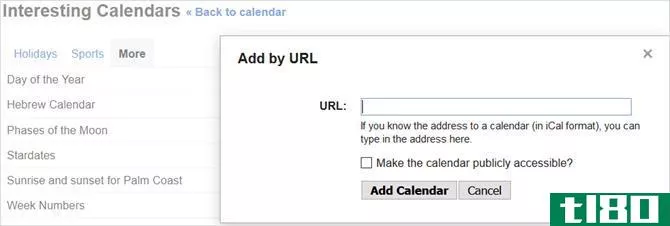 connect google calendars web