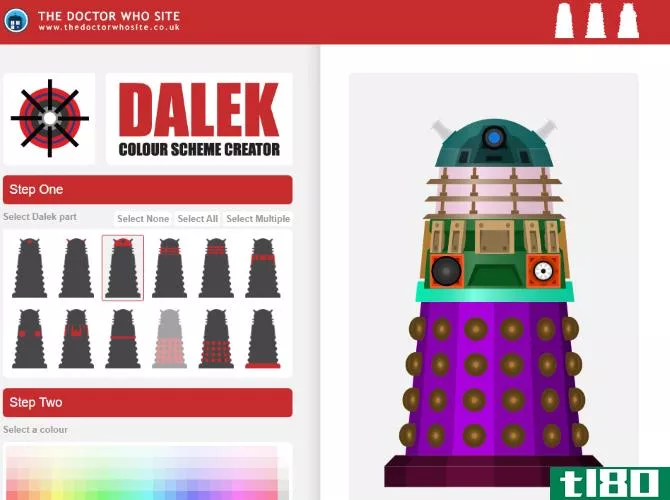 Design your own Doctor Who Dalek