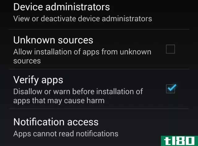 Verify Apps in Android