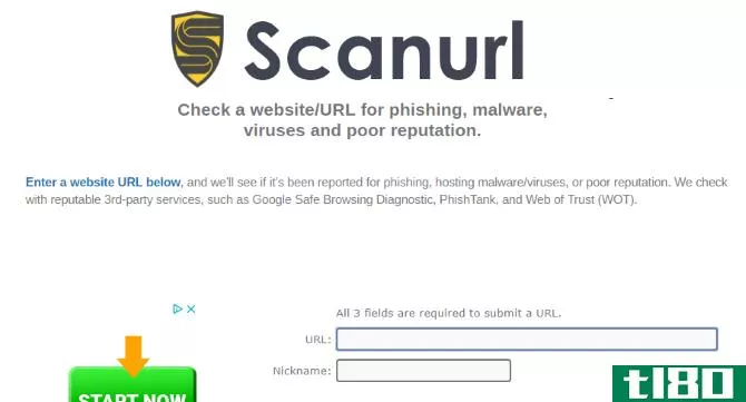 use ScanURL to check dodgy short links