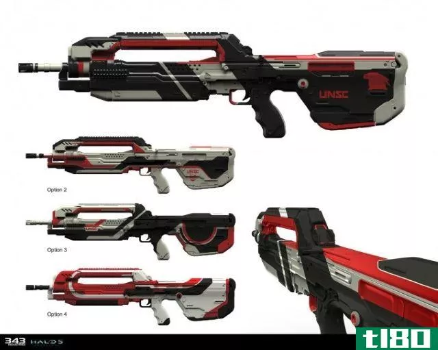 Halo 5 Guardians Weapon Concept Art Example