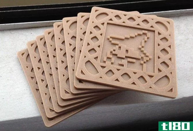 Add some retro gaming flavor to your home by 3D printing these 8-bit video game coasters