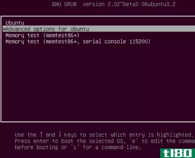 Check the GRUB bootloader is Ubuntu won't boot