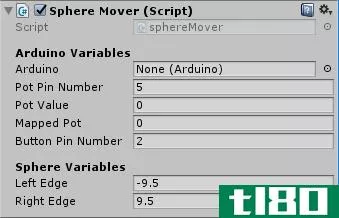 Sphere Mover Script With Variables